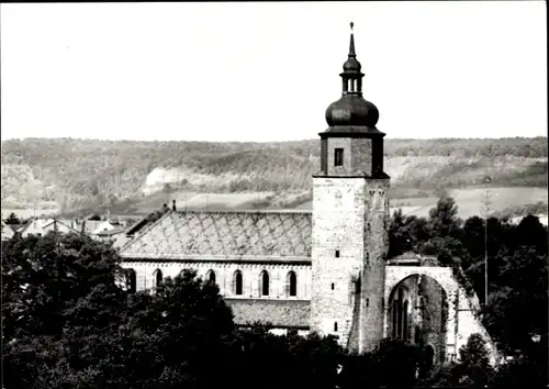 Foto Ak Thalbürgel Bürgel in Thüringen, Klosterkirche