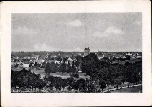 Ak Bad Klosterlausnitz in Thüringen, Panorama