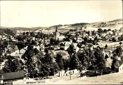 Ak Neuhausen im Erzgebirge, Panorama, Kirche