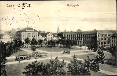 Ak Kassel in Hessen, Königsplatz