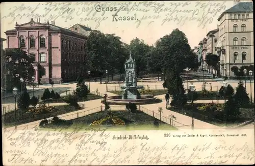 Ak Kassel in Hessen, Friedrich Wilhelm Platz