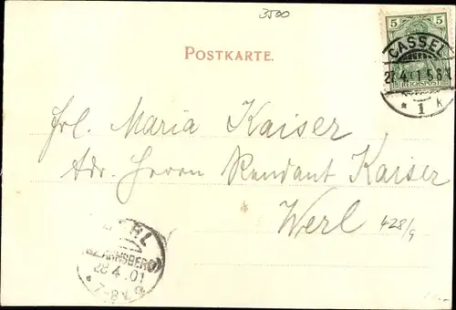 Ak Kassel in Hessen, Fuldabrücke