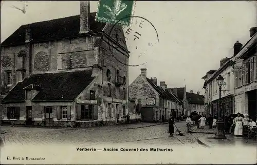 Ak Verberie Oise, Ancien Couvent des Mathurins