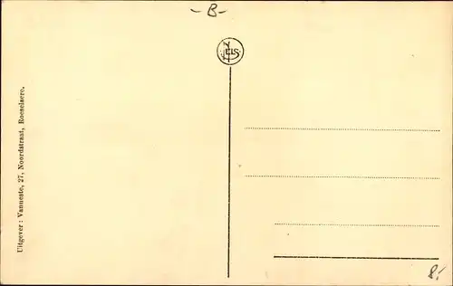 Ak Roeselare Roeselaere Rousselare Roeselare Westflandern, Bahnhof