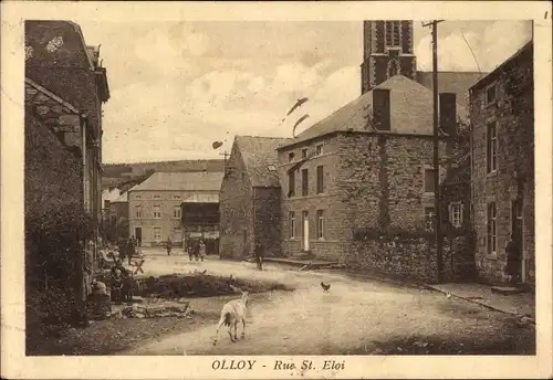 Ak Olloy Wallonien Namur, Rue Saint Eloi