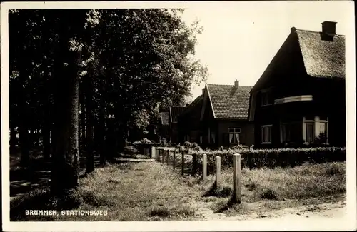 Ak Brummen Gelderland, Stationsweg