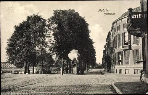 Ak Zutphen Gelderland, IJsselkade