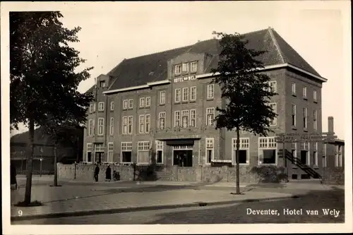 Ak Deventer Overijssel Niederlande, Hotel van Wely