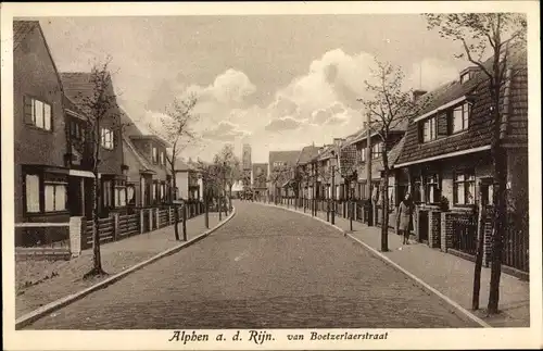 Ak Alphen aan den Rijn Südholland, van Boetzerlaerstraat