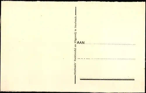 Ak Neerbosch Nijmegen Gelderland, Waisenhaus Elim, Fußballfeld