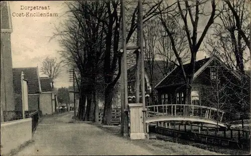 Ak Oost Knollendam Nordholland Niederlande, Dorpstraat