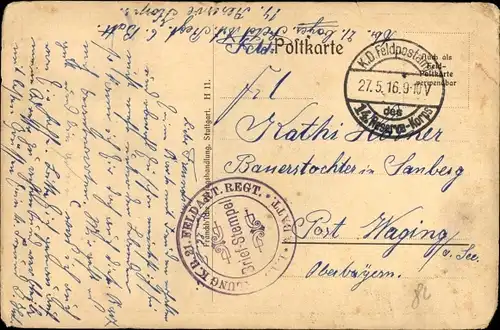 Ak Montmédy Lothringen Meuse, Margut, Teilansichten, Totalansicht