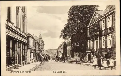 Ak Wermelskirchen im Bergischen Land, Kölner Straße, Geschäft