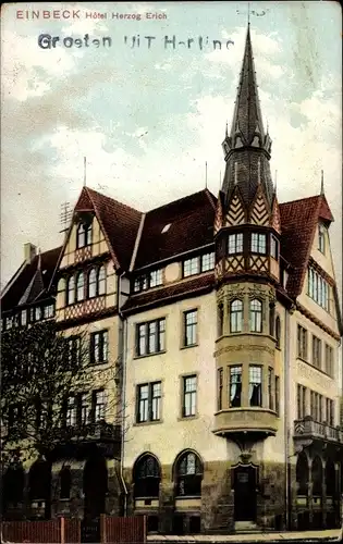 Ak Einbeck in Niedersachsen, Hotel Herzog Erich