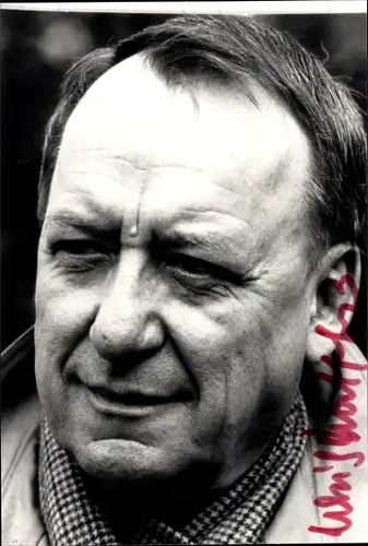 Foto Ak Schauspieler Ulrich Matschoss, Portrait, Autogramm