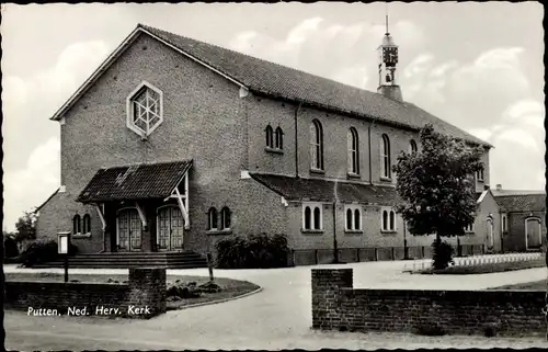 Ak Putten Gelderland, Ned. Herv. Kerk