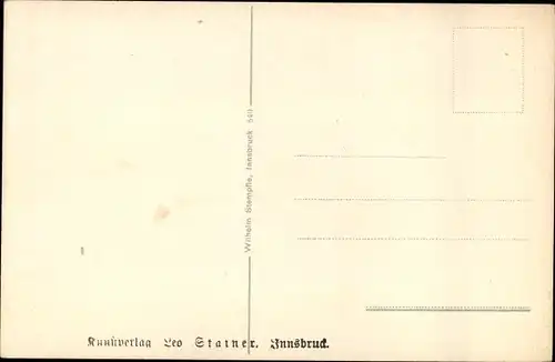 Ak Innsbruck in Tirol, Schloss Landeck