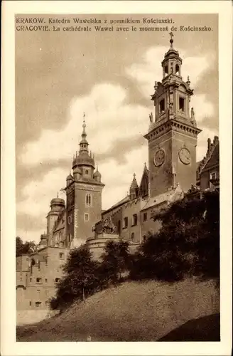 Ak Kraków Krakau Polen, Kathedrale