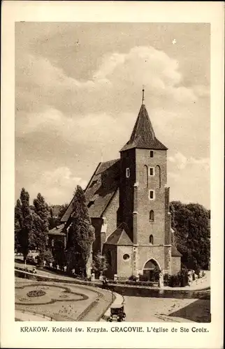 Ak Kraków Krakau Polen, Kirche