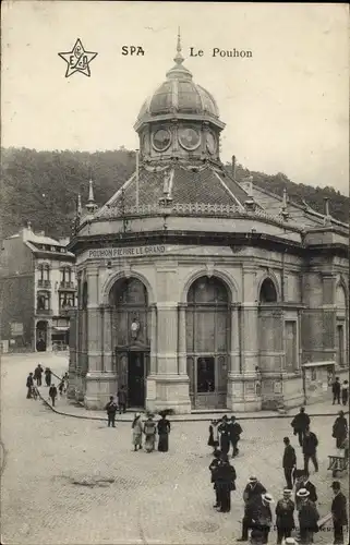 Ak Spa Wallonien Lüttich, Le Pouhon