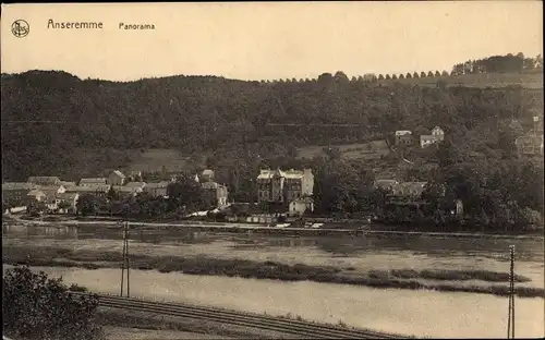 Ak Anseremme Dinant Wallonien Namur, Panorama