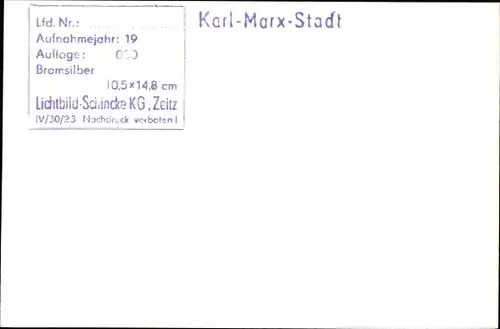 Foto Ak Karl Marx Stadt Chemnitz in Sachsen, Chemnitzer Hof, Parkplatz