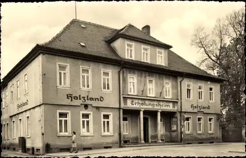 Ak Bad Klosterlausnitz in Thüringen, Erholungsheim Holzland