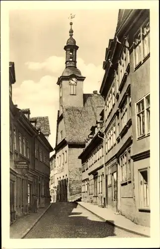 Ak Rudolstadt in Thüringen, Rathausgasse