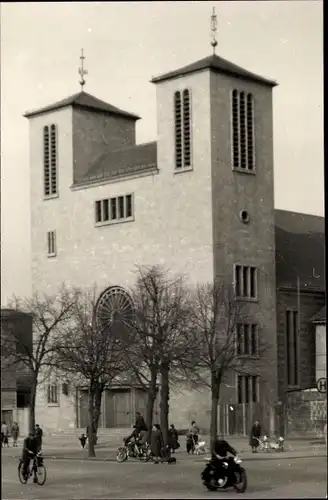 Foto Ak Naumburg an der Saale, Kath. Kirche St. Peter und Paul