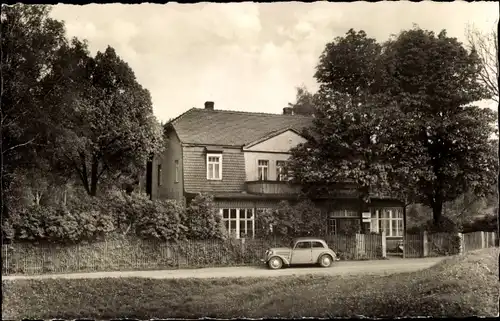 Ak Wüstendittersdorf Schleiz im Vogtland Thüringen, Sommerfrische Waldhorn