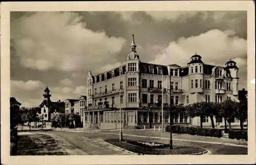 Ak Ostseebad Zinnowitz auf Usedom, FDGB-Erholungsheim Glück auf