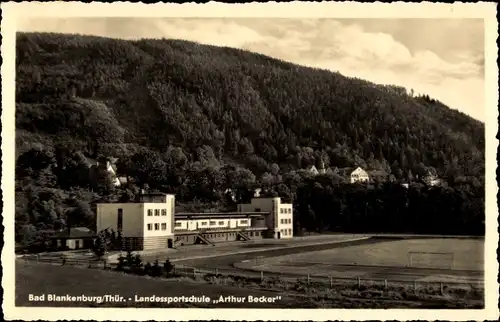 Ak Bad Blankenburg in Thüringen, Landessportschule Arthur Becker