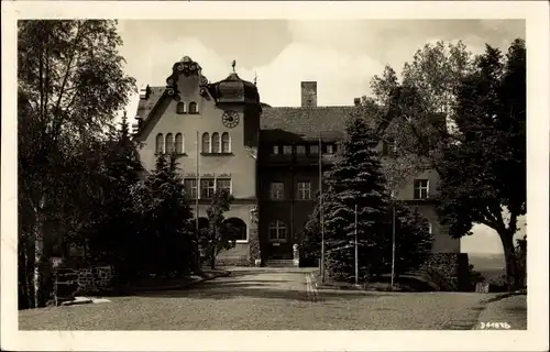 Ak Schöneck im Vogtland, Rathaus