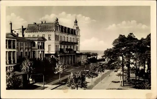 Ak Ostseebad Zinnowitz auf Usedom, FDGB-Erholungsheim Glück auf