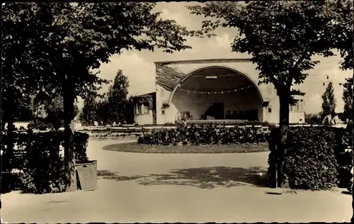 Ak Ostseebad Zinnowitz auf Usedom, Konzertplatz, Bühne