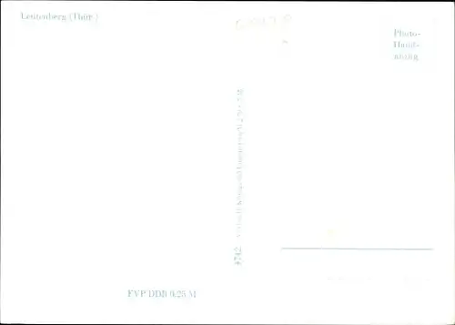 Ak Leutenberg in Thüringen, Panorama