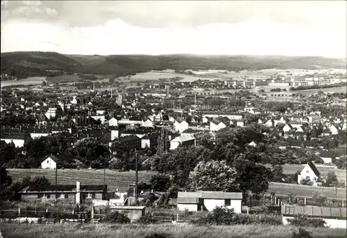 Ak Saalfeld an der Saale Thüringen, Ortsansicht