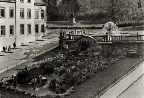 Ak Gotha in Thüringen, An der Wasserkunst