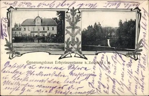 Ak Clausthal Zellerfeld im Oberharz, Genesungsheim Erbprinzentanne