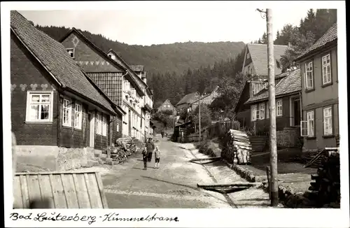 Foto Ak Bad Lauterberg im Harz, Kümmelstraße