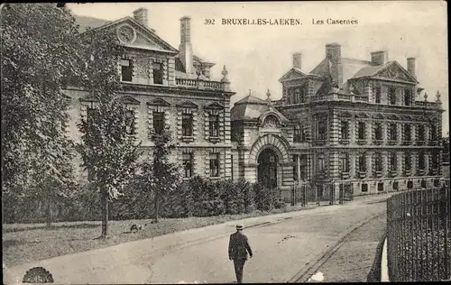 Ak Laeken Brüssel Brüssel, Les Casernes