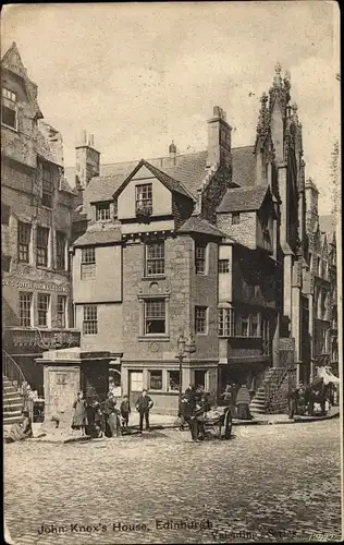 Ak Edinburgh Schottland, John Knox&#39;s House