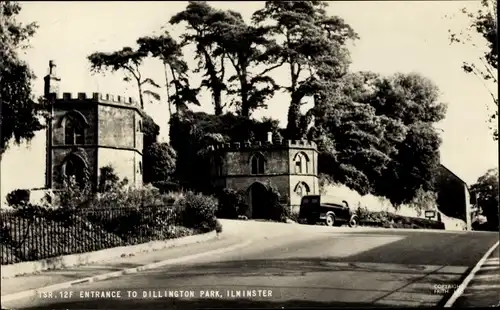 Ak Ilminster Somerset England, Entrance to Dillington Park