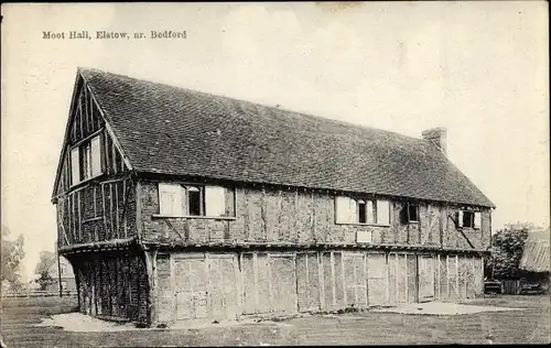 Ak Elstow Bedfordshire England, Moot Hall