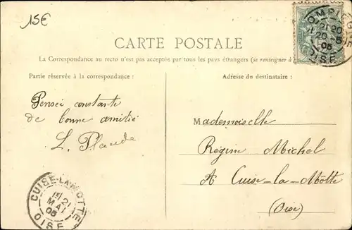 Ak Vivier Frère Robert Oise, Le Moulin