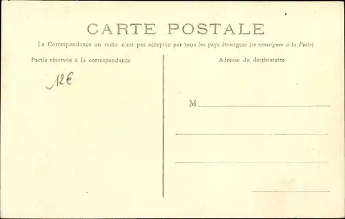 Ak Verneuil Oise, Rue du Bac