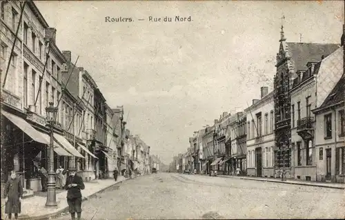 Ak Roeselare Roeselaere Rousselare Roeselare Westflandern, Rue du Nord