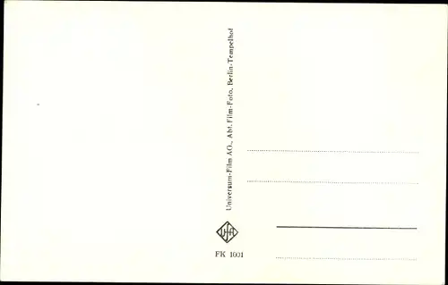 Ak Schauspielerin Ursula Justin, Portrait, Autogramm