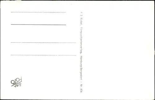 Ak Schauspielerin Ursula Justin, Portrait, Autogramm