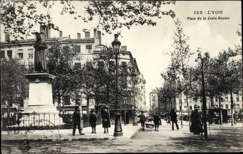 Ak Lyon Rhône, Place de la Croix-Rousse